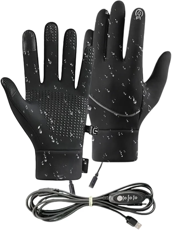 Generisch Beheizte Handschuhe Für Frauen Touchscreen USB Fäustlinge Mit 3 — Heizkleidung