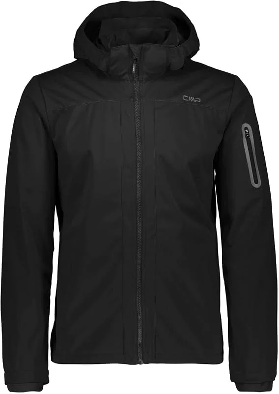 CMP Herren Softshelljacke Man Jacket Zip Hood 39A5027 — Heizkleidung