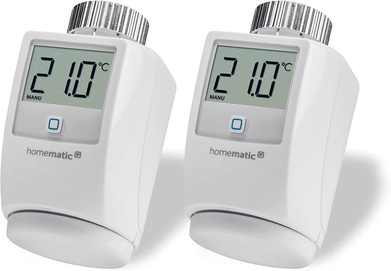 Smart Home HOMEMATIC IP 140280 Heizkörper-Thermostat, 2 Stück — Heizung Warmepumpe