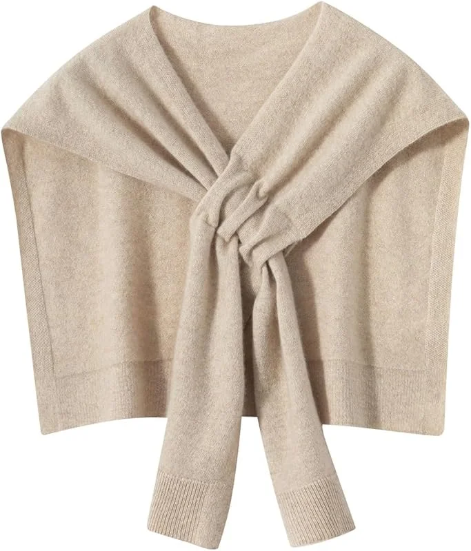 Schal Kaschmir-Wickeltuch, warm, weich, gestrickt, Stola for Damen, Flugzeug, Reisedecke, Schal — Heizkleidung