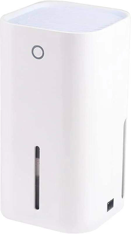 Irfora 850 ml Luftentfeuchter für 215 m². Ft Tragbarer kleiner Luftentfeuchter mit automatischer Abschaltung, Feuchtigkeitsregelung für Zuhause, Keller, Schlafzimmer, Garage, Kleiderschrank, Wohnmobil — Luftbefeuchter