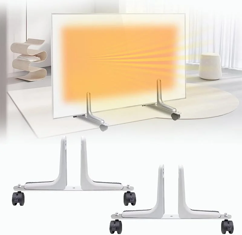 2Pcs Infrarot Heizung Standgerät, Standfüße Infrarotheizung, Infrarotheizung Standfüße, Standfüße Für Infrarotheizung, universell Standfüße Infrarotheizung, Trägt Bis 20 Kg, Standfuss Infrarotheizung — Heizung Warmepumpe