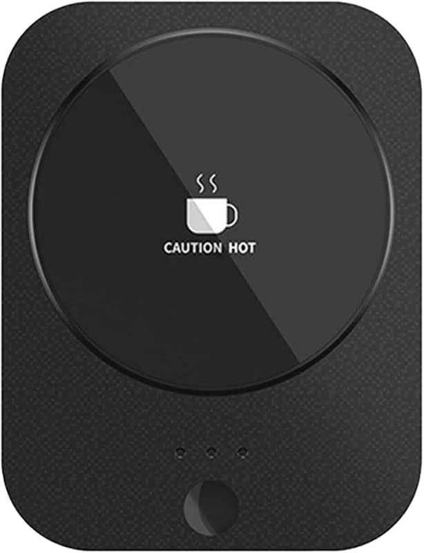 Tragbarer -Heizlüfter mit Kaffeetassen-Set Wiederaufladbar Für Reise Büro Kompakte Wärmequelle Effiziente Erwärmung Betrieb USB-C Anschluss Sicherheitsautomatik (A, 15x11.5x11.8cm) — Heizung Warmepumpe