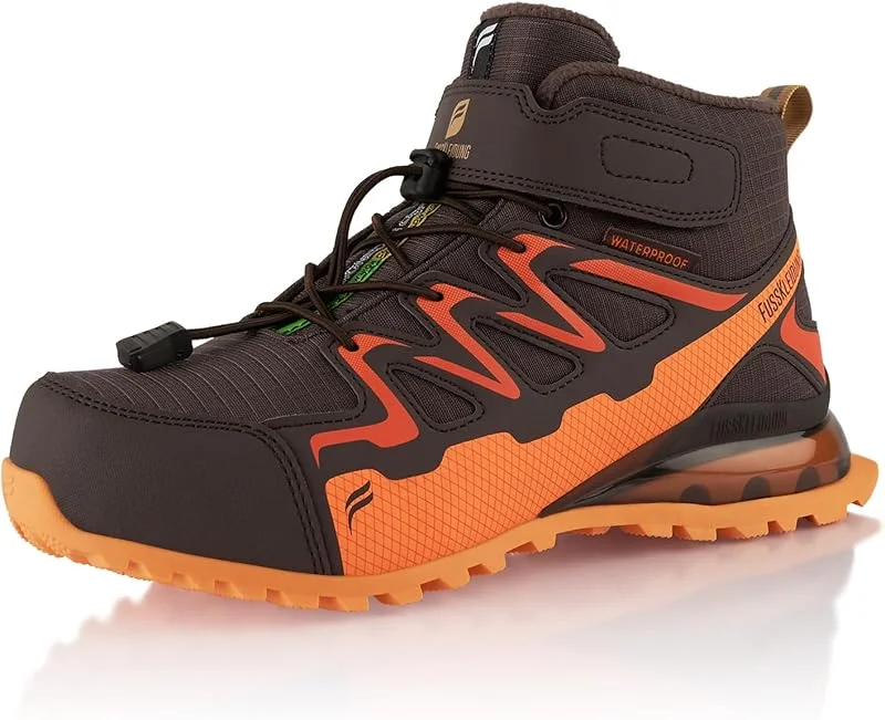 Fusskleidung Damen Herren Winterstiefel Wasserdicht Gefütterte Wanderschuhe — Heizkleidung