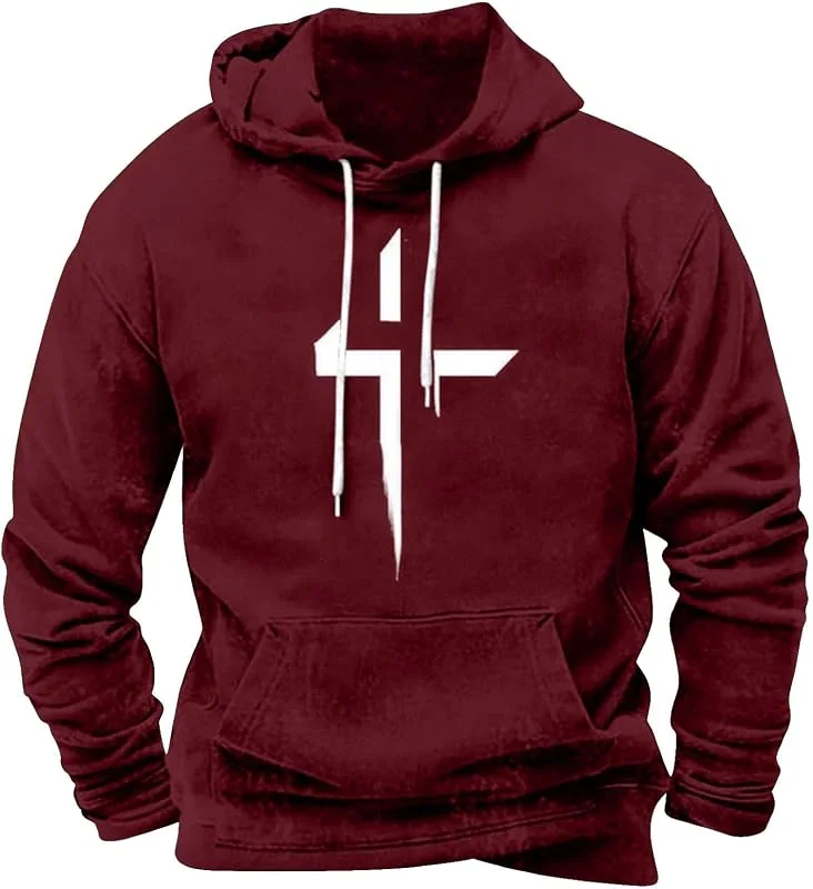 Modischer Kapuzenjacke Herren, lässiger Herren-Kapuzenpullover „I Can't But I Know A Guy“Kapuzenpullover für Herren Weste Herren Stoff Herten Pullover — Heizkleidung