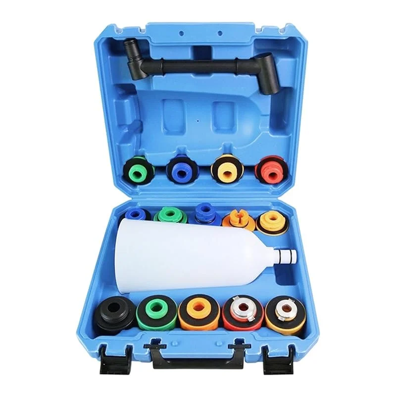 Öltrichter-Set, 16-teilig, flexibler Trichter und Filter — Heizung Warmepumpe