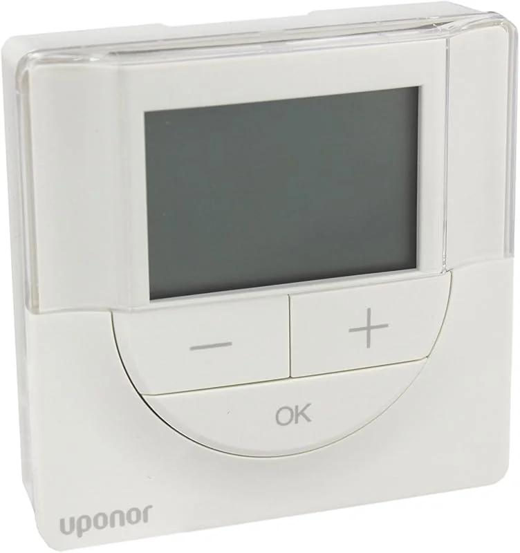 Uponor 1086977 SMatrix Wave T-148 Programmierbarer Thermostat mit Kabel — Heizung Warmepumpe