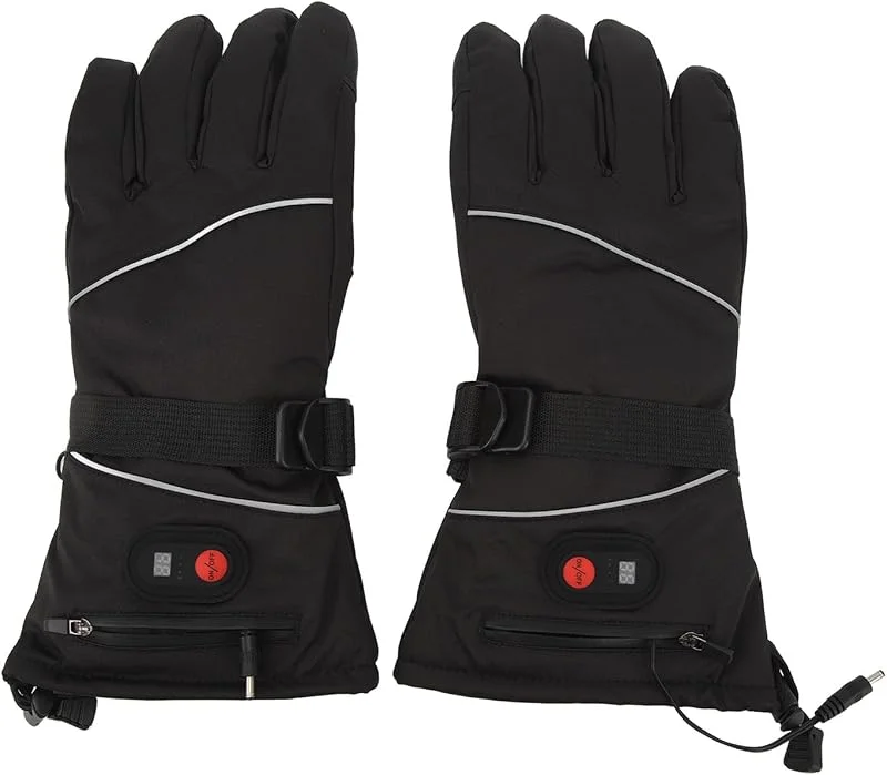 Heizhandschuhe Elektrische Touchscreen Erhitzte Winddicht Warmes Halten Zum Fahrradfischencampingklettern mit Drei Geschwindigkeitstemperatursteuerungsanpassungen — Heizkleidung