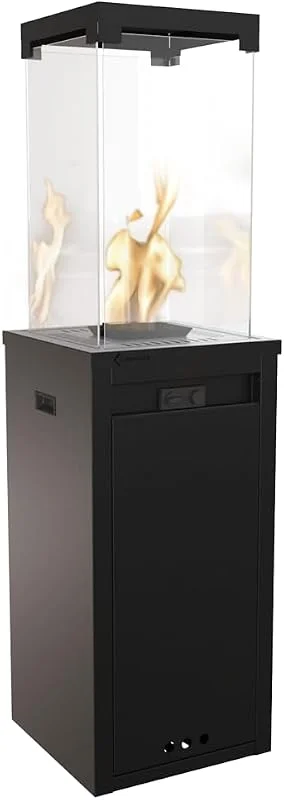 KRATKI Gas Terrassenheizer Patio Light 8, 2 kW schwarz Heizstrahler — Heizung Warmepumpe