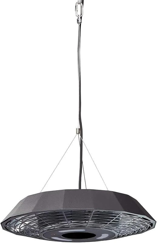 Enders® Elektro Heizstrahler Outdoor 2.000 Watt mit LED und Fernbedienung, Deckenstrahler, für Innen- & Außenbereich, Fernbedienung & LED-Beleuchtung, Halogenstrahler, Wärmelampe, Heizstrahler, #4925 — Heizung Warmepumpe