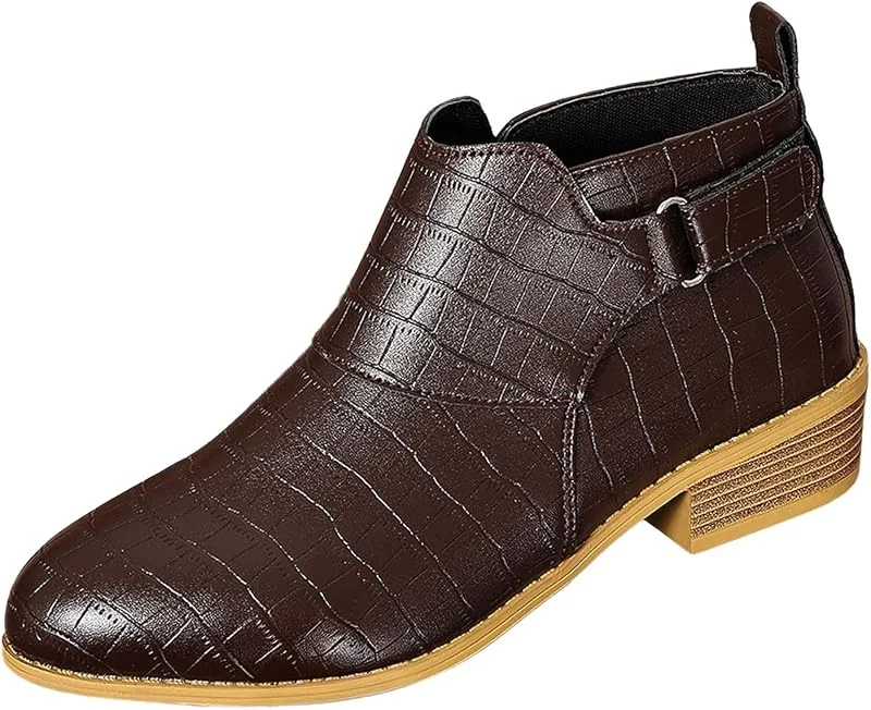 Damen Stiefeletten Oktoberfest Knöchelhohe Kurzstiefel Bequeme Trachtenschuhe Karneval Klassische Stiefeletten mit spitzer Zehenpartie für Damen im lässigen Stil geeignet für Alltag Reisen Dates — Heizkleidung