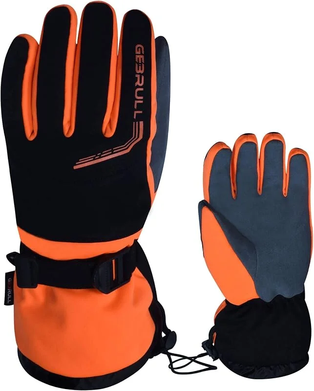 Herren Skihandschuhe Für Ski Wandern Winter Warm Wasserdicht Atmungsaktiv Draussen Warme Beheizbare PC: 8906 — Heizkleidung