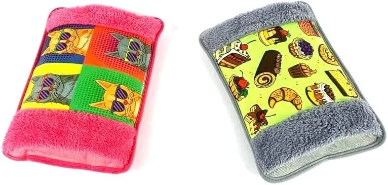 TEMPO DI SALDI 2 Elektrische Warmwassertaschen Mit Taschen Zum Wärmen Hände Bett und Bauch — Heizung Warmepumpe