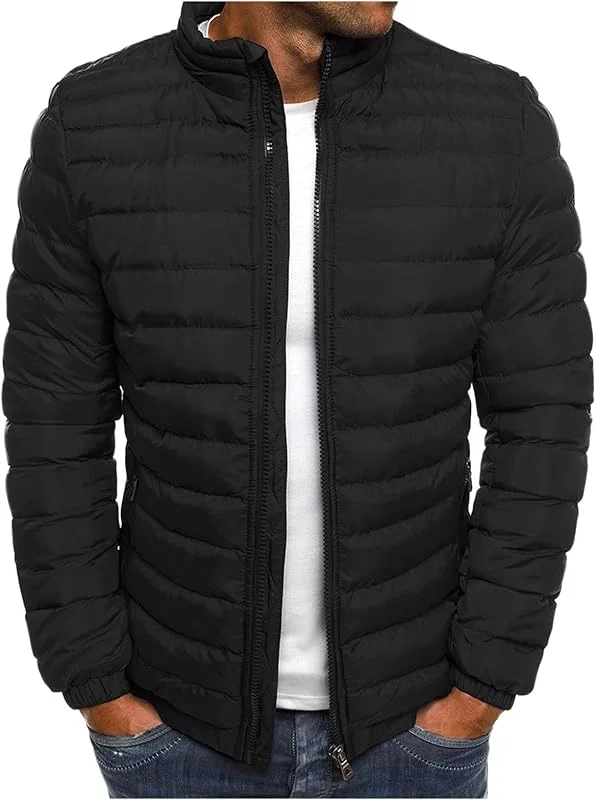 Winterjacke für Herren, leicht, große Größe, bequem, Vintage, Trenchcoat, Winter, Outdoor, Kapuzen-Sweatshirt, 04 - Schwarz, XXL — Heizkleidung