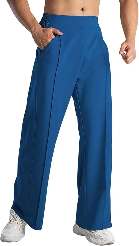Sport Jogginghose Herren Fleece Sweatpants Flared Outdoorhose Freizeithose — Heizkleidung