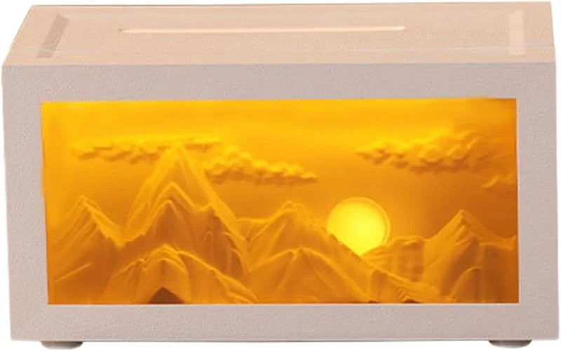 Öl-Luftbefeuchter, Schneeberg-Design, leise Lufterfrischer-Maschine