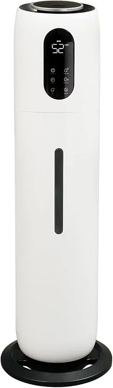 9L Luftbefeuchter, 3 Stufen einstellbare Nebellautstärke, 360° Drehbarer Düse, Ultraschall Top-Fill Humidifier mit Sterilisationsfunktionen für Baby Kinderzimmer Pflanzen