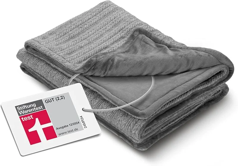 medisana HB 680 Kuschelheizdecke, Heizdecke waschbar — Heizung Warmepumpe