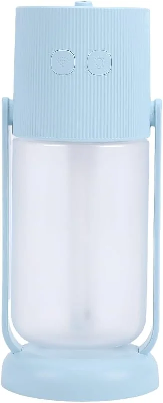 Cocoarm Tragbarer Mini-Luftbefeuchter, 260ml USB Sternenhimmel Nachtlicht