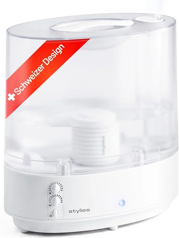 Hydra Ultraschall Luftbefeuchter Schlafzimmer für große Räume 6 L 420 ml, h