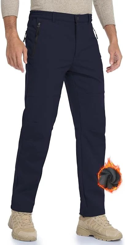 Skihose Herren Outdoor Hosen Für Herren Schneehose Herren Softshellhose Schoeffel Skihose Herren Wanderhose Wasserdicht Winddicht Softshell Hosen Warm Mit Reißverschlusstaschen — Heizkleidung
