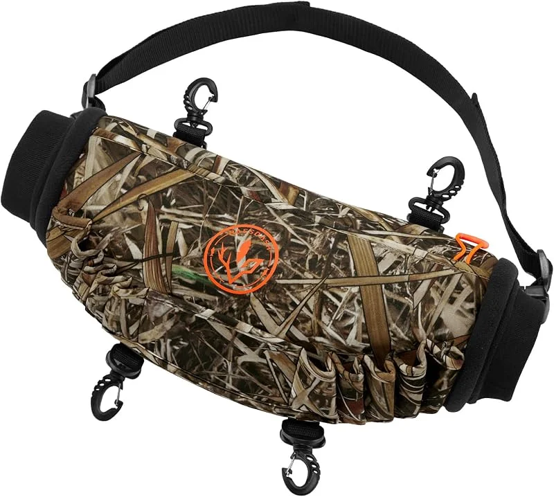 Bassdash Camo Hunting Muff Insulated Fleece Lined Hand Warmer Outdoor Windproof Water Resistant — Heizkleidung