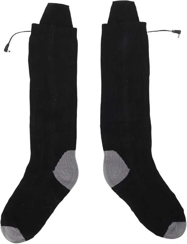 TARSHYRY Beheizbare Socken, Akkubetrieben mit 4 Heizstufen für Outdoor-Aktivitäten Wie Skifahren und Wandern — Heizkleidung