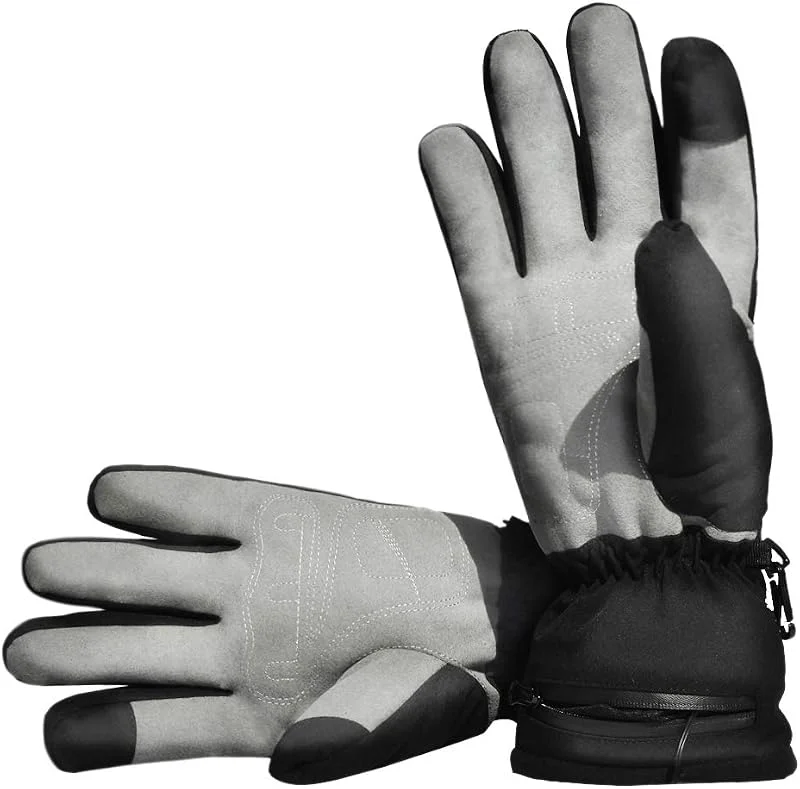 AROMA SEASON Beheizbare Handschuhe für Herren Damen, Winter Raynauds Krankheit Wasserdicht & Winddicht Arbeitshandschuhe Motorrad Jagd Angeln Reiten — Heizkleidung
