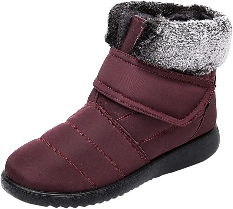 Stiefel Frauen Schneeschuhe Kurze Stiefel Winter Baumwollstiefel Plus Samt Warm — Heizkleidung