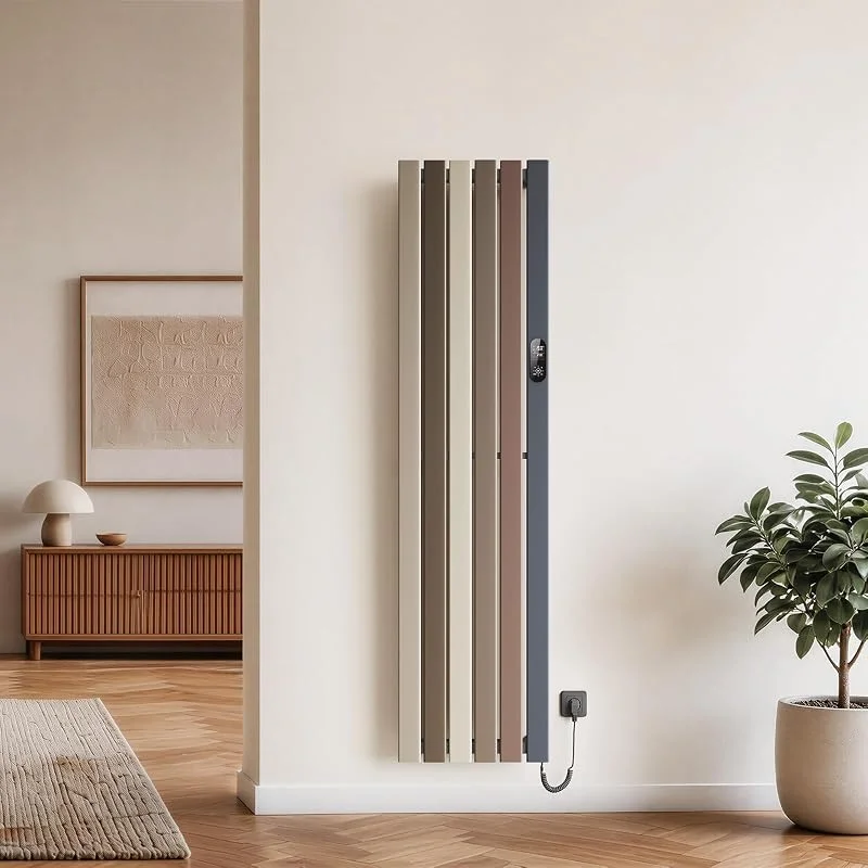 EMKE WiFi Elektrischer Heizkörper 750 W, 1800 × 460 mm, Thermostat — Heizung Warmepumpe