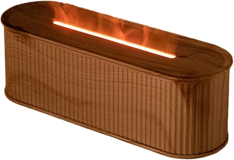 USB-betriebener Diffusor für ätherische Öle, 300 ml, mit bunter LED-Beleuchtung, Schreibtisch-Luftbefeuchter, eleganter Aromen, Diffusor, tragbarer Schlafzimmer-Luftbefeuchter