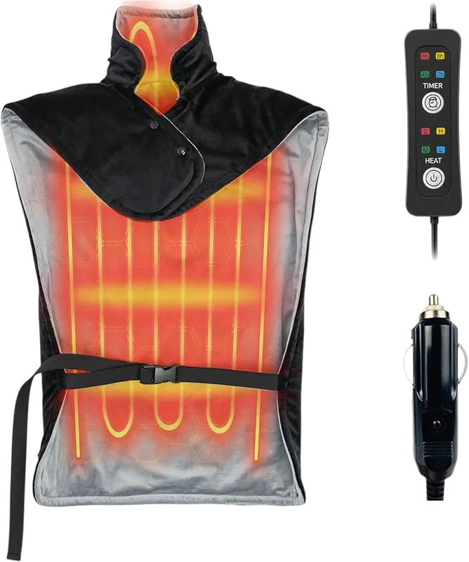 Heizkissen für Hals, Schultern, Rücken, 12 V, Heizkissen — Heizung Warmepumpe