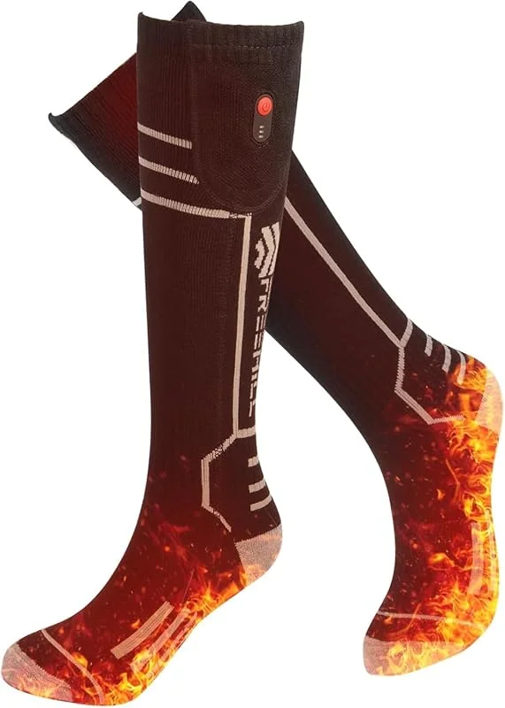 Beheizbare Socken für Herren Damen, Heizsocken mit 5000mAh Akku — Heizkleidung