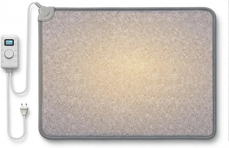 Mi-Heat Carbon Feet Heizteppich 55 × 80 cm, Infrarot-Heizmatte, 110 W — Heizung Warmepumpe