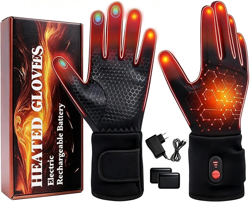 VanSmaGo Beheizte Handschuhe für Herren Damen Wiederaufladbar — Heizkleidung
