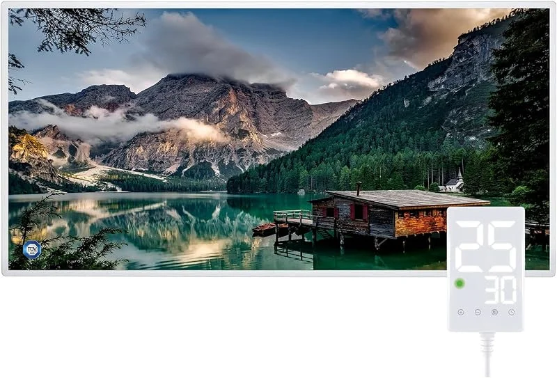 Infrarotheizung Bild 800W mit Thermostat - Lake — Heizung Warmepumpe
