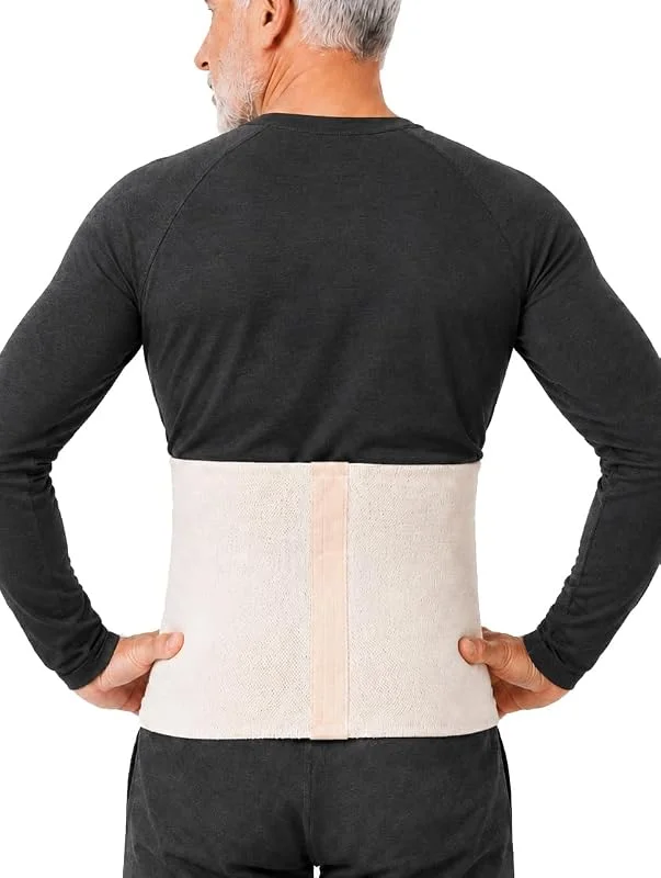 Rückenwärmer, Merino & Baumwolle Nierenwärmer, Rücken & Taille Wärmegürtel, Nierengurt, Damen, Herren Wärmegurt, Nieren Bandage, Rückenbandage (XXX-Large) — Heizkleidung