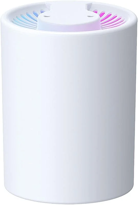 Luftbefeuchter 5L Luftbefeuchter mit großer Kapazität Doppeldüse Nebelsprüher USB Home Office Lufterfrischer Buntes Licht Feuchtigkeitsspendender Dampfgenerator Raumluftbefeuchter