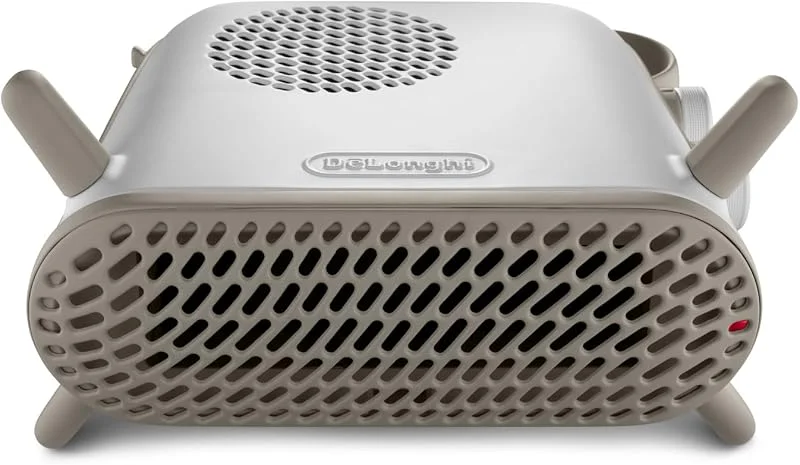 Heizlüfter - Delonghi - Metall - 2000 W max - Vertikale und horizontale Position - Leise (43 dB) — Heizung Warmepumpe