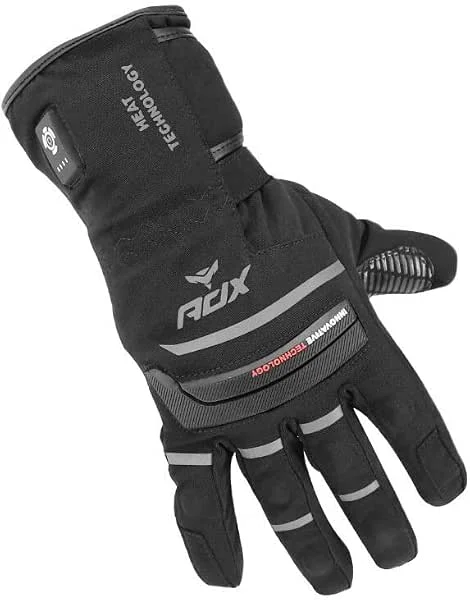ADX HUNZA Plus, beheizbare Handschuhe, für Herbst, Winter, Schwarz, T11 (XL) (entspricht NF EN 13594: 2016) – 3700948267707 — Heizkleidung