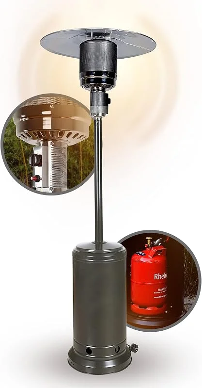 APANA 14 kW Gas Heizpilz Bellamente ONE – Terrassenheizer — Heizung Warmepumpe