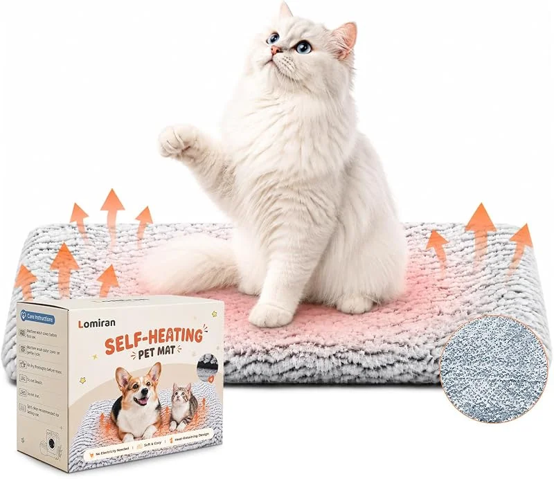 Selbstwärmende Katzendecke, Katzen Wärmedecke, Abnehmbar & Waschbar — Heizung Warmepumpe