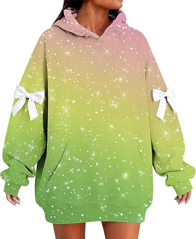 HOOUDO Hoodie Damen Kapuzenpullover Oversize Casual Pullover Sweatshirt Langarm Trendige Herbstmode Für Teenager-Mädchen, Roter Kuscheljacke Mädchen Jacke Winter Große Größen Übergroße Summer — Heizkleidung