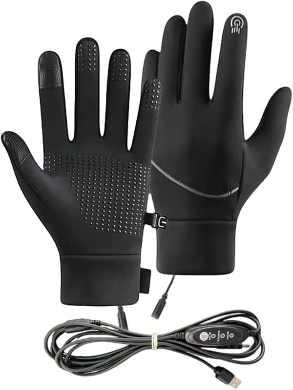 Winter Heizhandschuhe 3-Temperatur-Einstellungen Touchscreen USB — Heizkleidung
