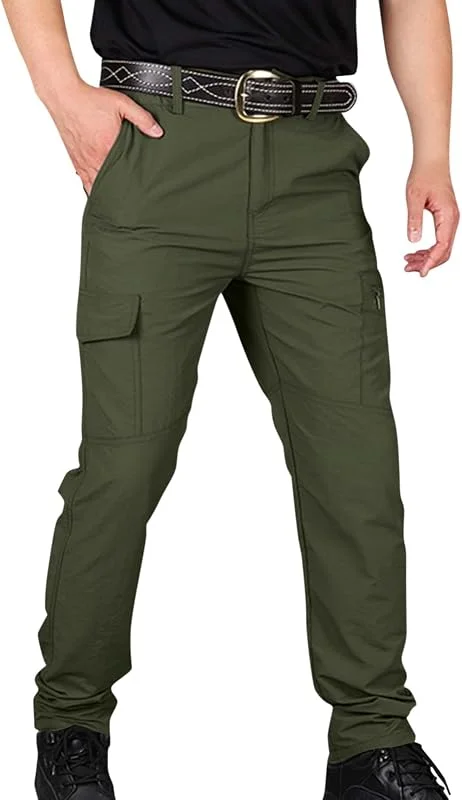 Generisch Herren Taktische Camouflage Militär Hosen Wander Arbeitshose Männer Trainings Motorradhose Camping Angelhose mit Taschen — Heizkleidung