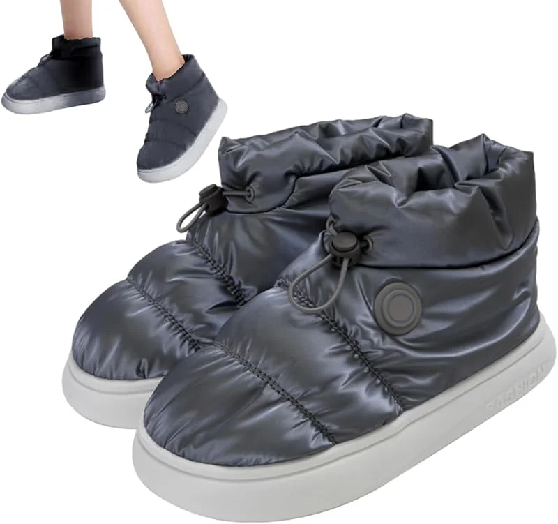 Heizschuhe, Schuhheizung - Füße warme Schuhe, Herren aufladbar, thermisch wärmende Füße warm im Winter warm halten — Heizung Warmepumpe
