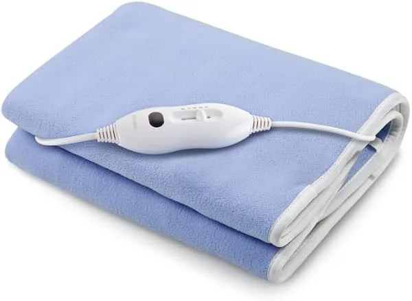 I Heizdecke CCH 181 I 2x 60 W I 6 Heizstufen I Temperatureinstelung 30-45 °C I Polar Fleece I Fernbedienung I Timer I Maße: 80 x 160 cm I Maschinenwaschbar — Heizung Warmepumpe