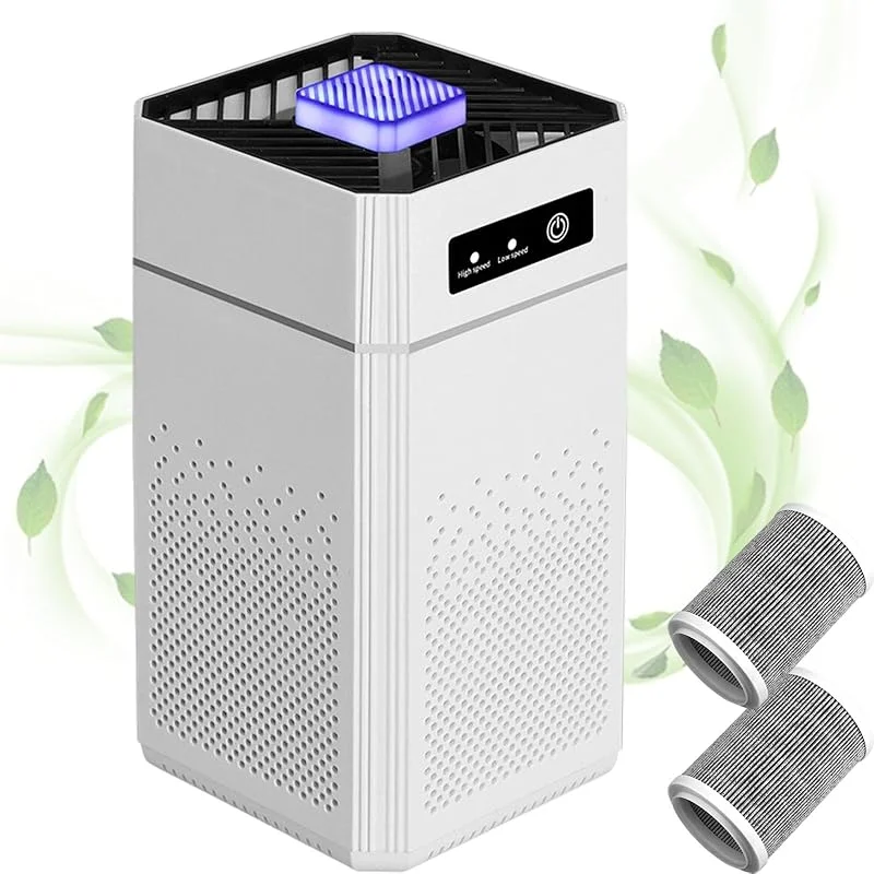Luftreiniger Für Zuhause – Allround-Schutz, Luftreiniger Allergiker, 80㎡, Stumm, Energieeffizient, Für Frische Und Saubere Raumluft, Ideal Gegen Allergene, Staub Und Gerüche — Luftbefeuchter