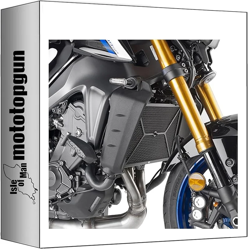 givi schutz für wasser ölradiatoren edelstahl schwarz pr2156 kompatibel mit yamaha tracer 9, gt, gt+ 2021 2022 2023 2024 mototopgun pr2156 — Heizung Warmepumpe