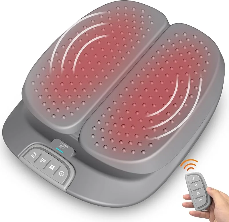Snailax Shiatsu Fußmassagegerät mit Wärme und Vibration — Heizung Warmepumpe